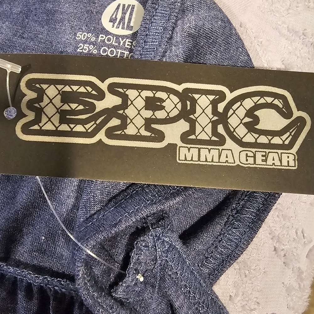 Epic MMA Gear Workout Racerback Tee Size 4XL - Picture 7 of 9